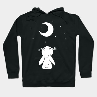 'Moon Bunny' Adorable Bunny Gift Hoodie